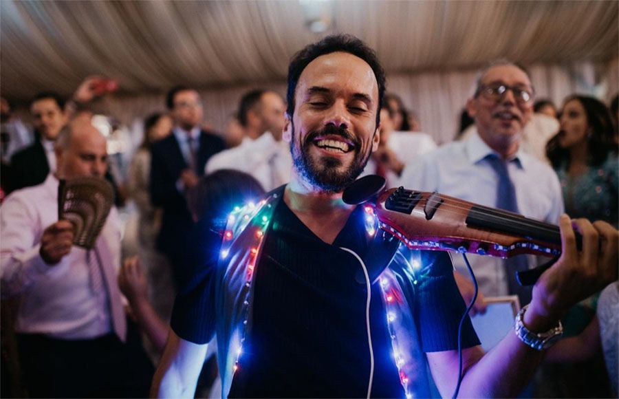 Electricviolín. Música para eventos. Bodas Cantabria.