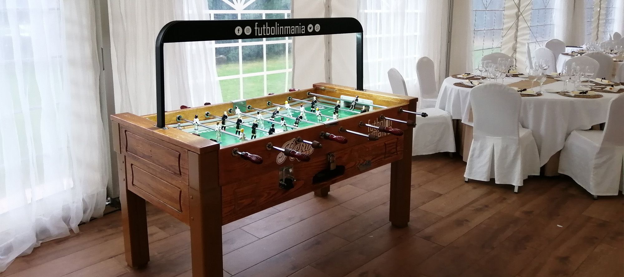 Futbolinmania. Animación para bodas Cantabria.