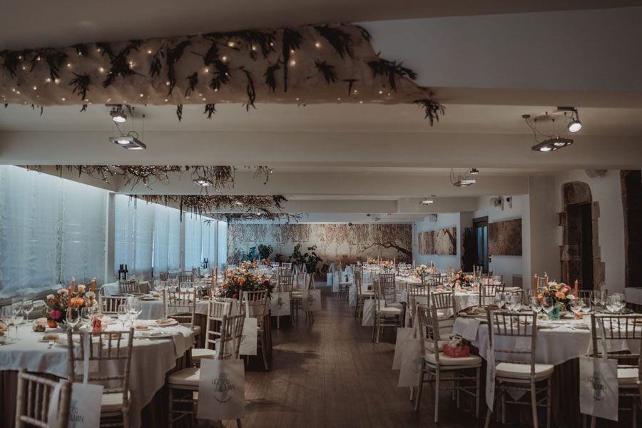 Hotel Los Guardeses. Salón de boas. Cantabria.
