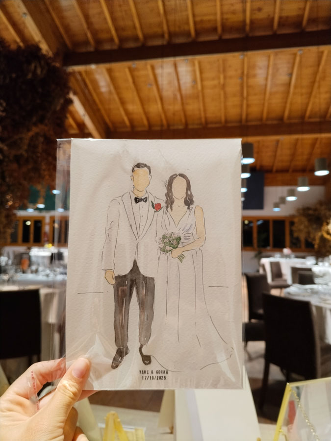 Sinopia Live Painting. Bodas Cantabria. Pintura en directo.